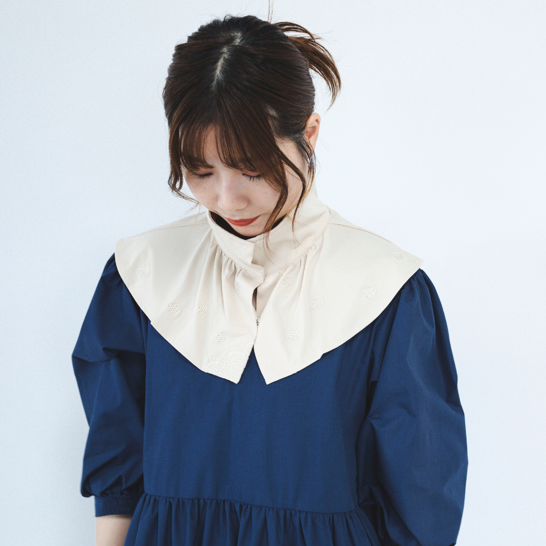 Cool antibacterial embroidery neck cover