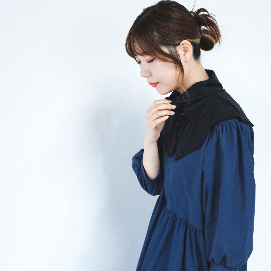 Cool antibacterial flower lace neck cover