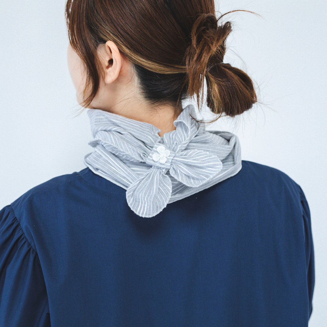 W001 ストレートライン ワンタッチスカーフ