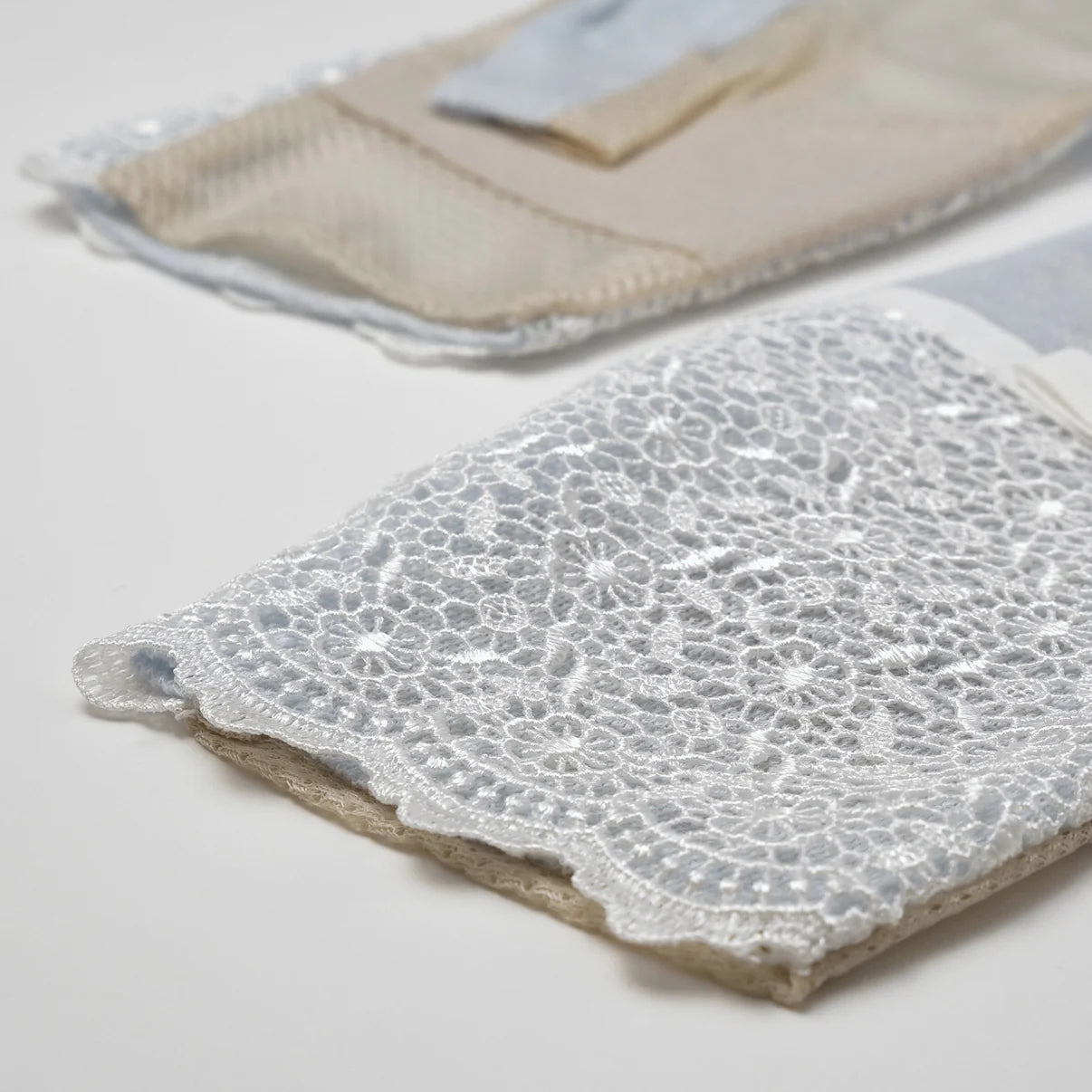 Cotton Linen Fingertip Chemical Lace UV Arm Cover Gloves Long Size
