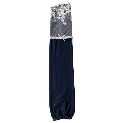 フラワーシアーレース　UVアームカバー手袋　ロングサイズ
