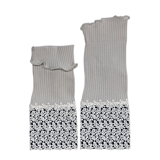 ２Wayリブレース　UVアームカバー手袋　ショートサイズ