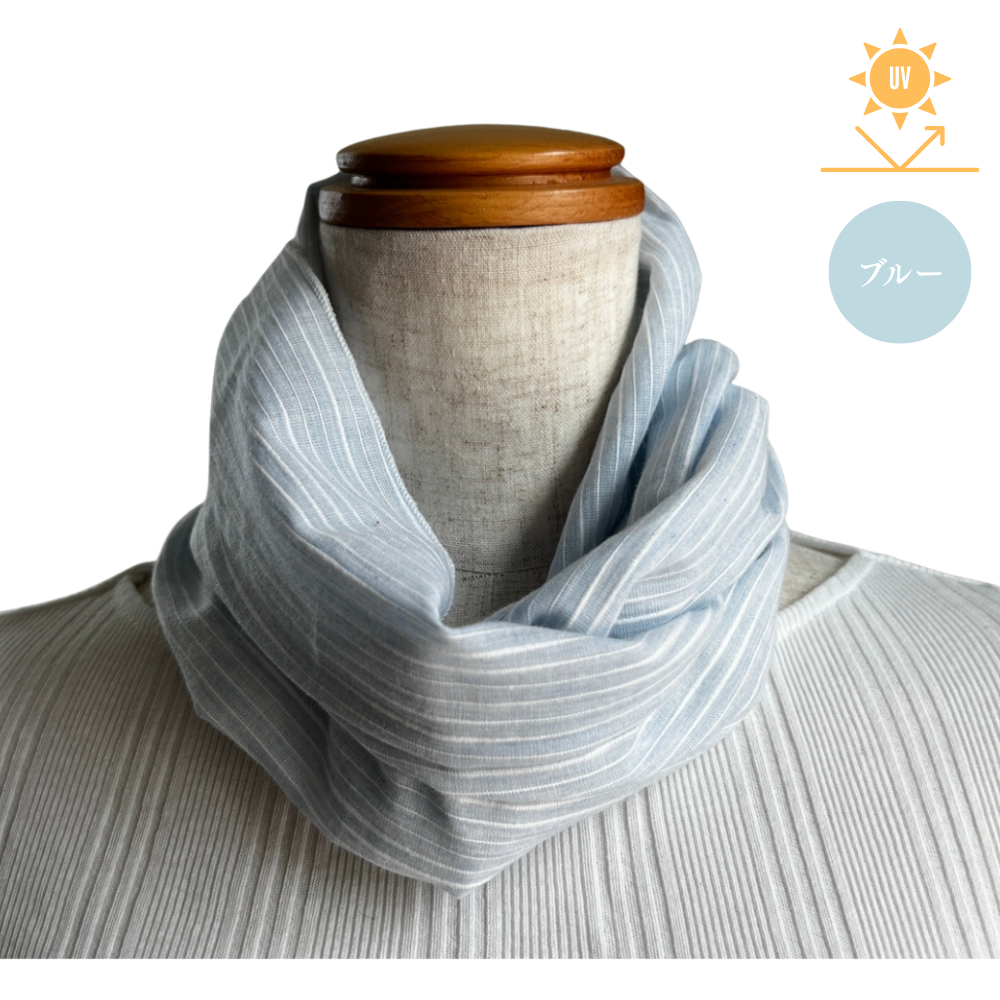 W001　ストレートライン　ワンタッチスカーフ