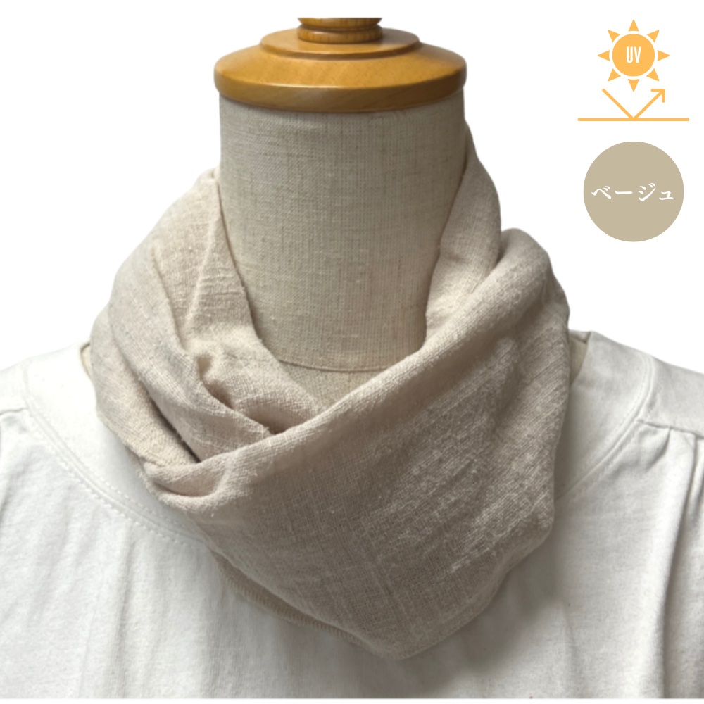W007　スラブ　ワンタッチスカーフ