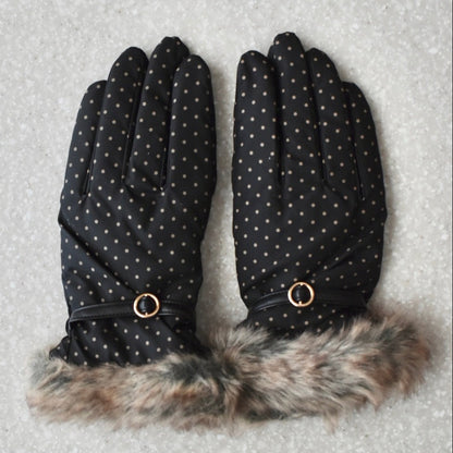 nylon dot gloves