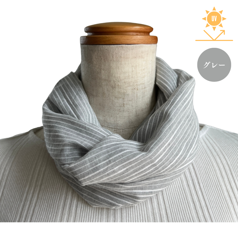 W001　ストレートライン　ワンタッチスカーフ