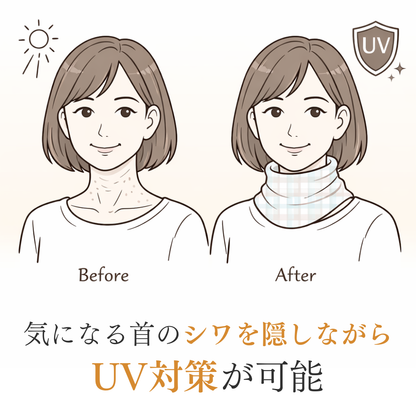 W000　アラベスク柄ワンタッチ　ワンタッチスカーフ