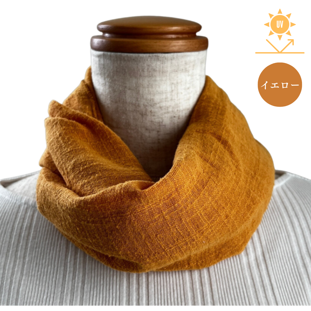 W007　スラブ　ワンタッチスカーフ