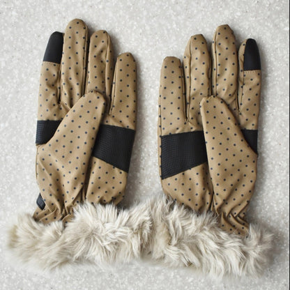 nylon dot gloves